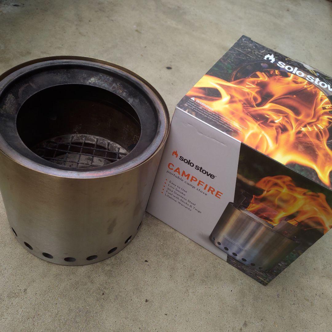 ソロストーブ キャンプファイヤー　 solo stove　2次燃焼