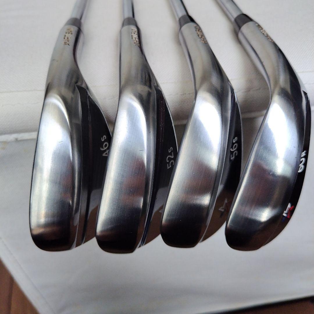 アーティザン ウェッジ四本セット 46s、52s、 56s、 60r