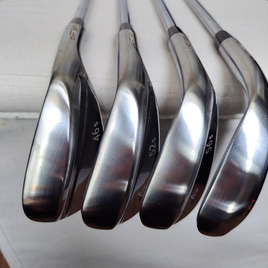 アーティザン ウェッジ四本セット 46s、52s、 56s、 60r