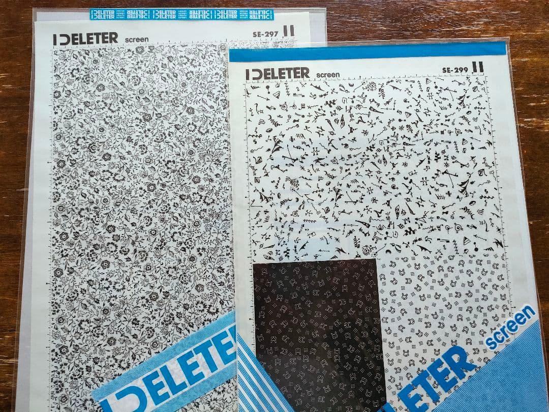 スクリーントーン DELETER screen 45枚　（293〜