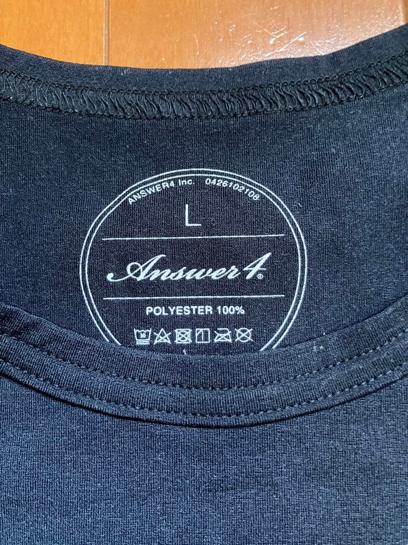 answer4 アンサー4 10,0 MILER Tシャツ Lサイズ