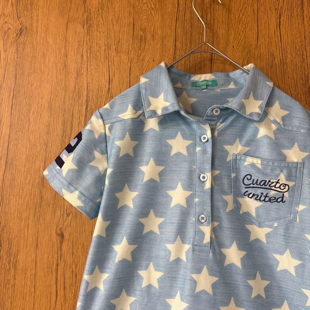美品　cuarto UNITED GOLF ワンピース 星