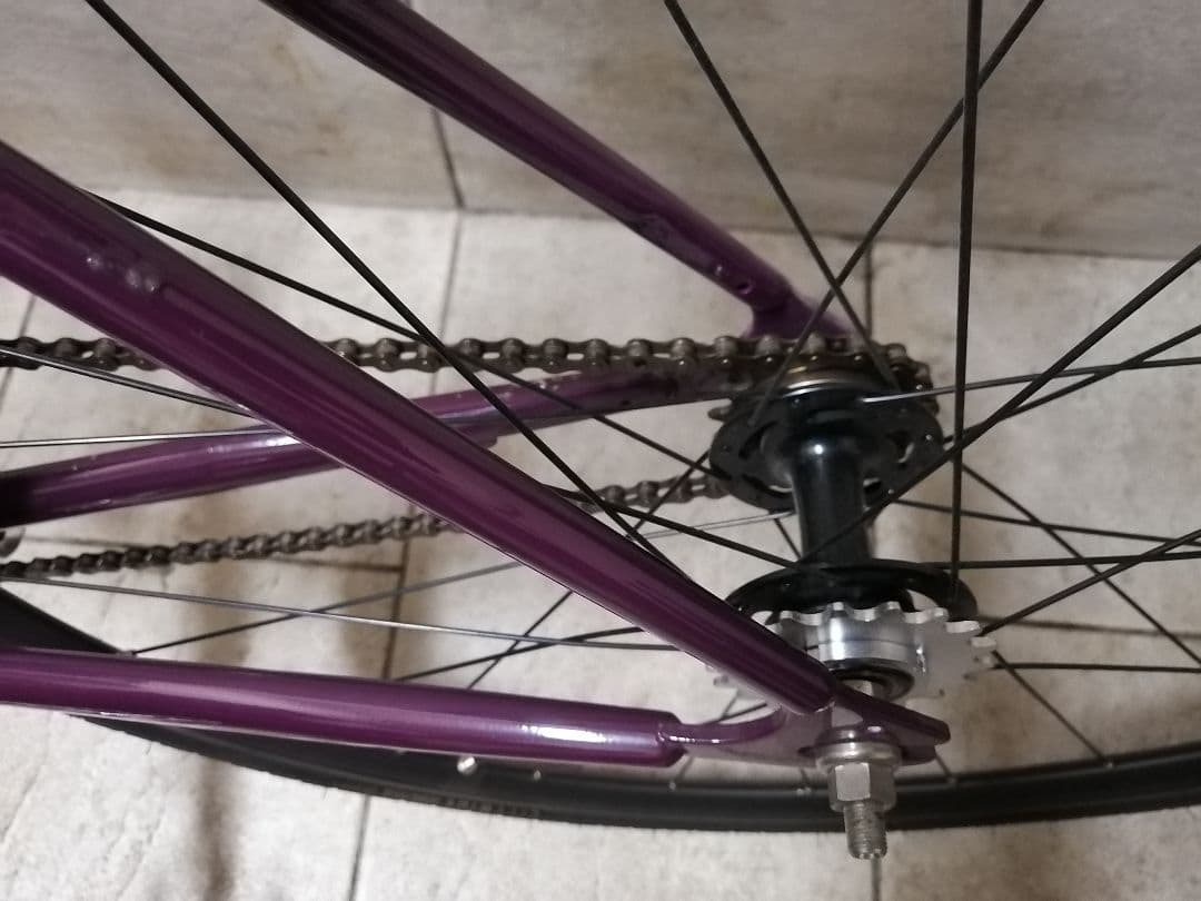 FUJIクロスバイク美品2台パープル