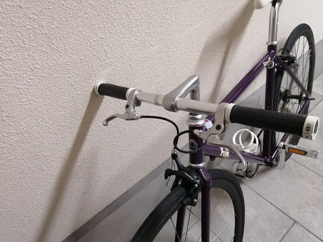 FUJIクロスバイク美品2台パープル