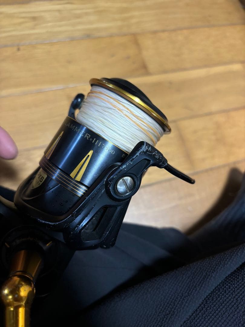 最終値下げ　penn スラマー3 7500 スピニングリール ブラック/ゴールド