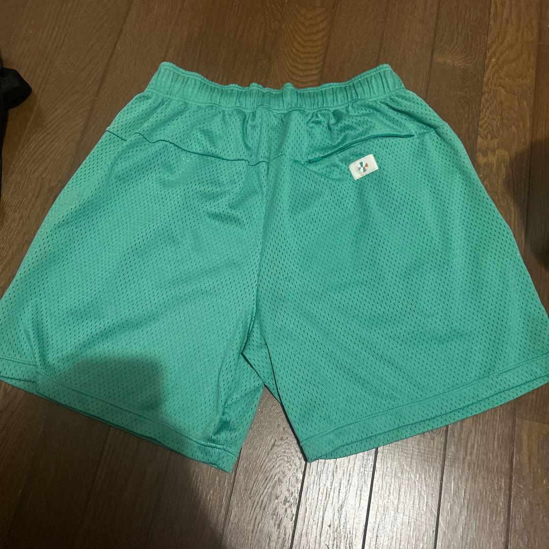 ballaholic メッシュショートパンツ グリーン