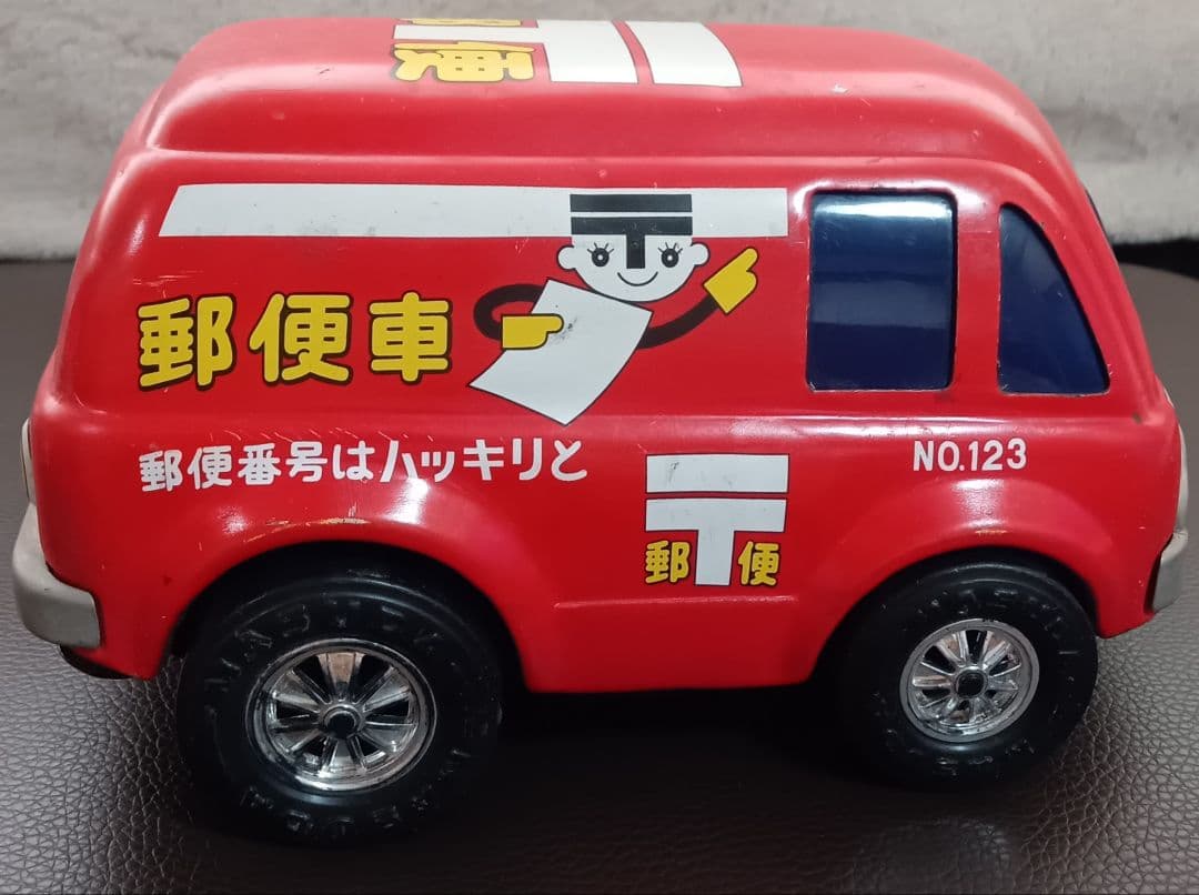 90年代レトロ 増田屋 郵便車 ブリキのおもちゃ