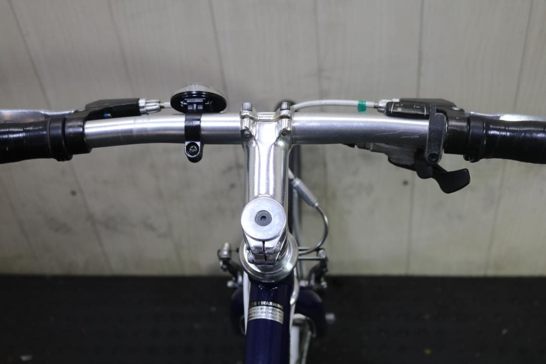 あさひ製WEEKEND アルミ 26型 シマノ7速 440mm BLUE クロス
