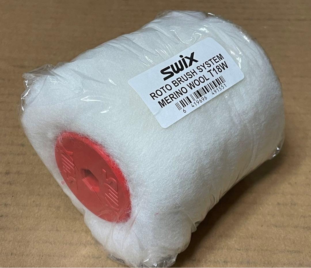 SWIX　ロトブラシ　メリノウール　T18W　holmenkol toko