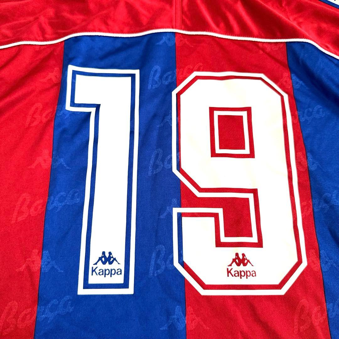 希少 国産品 Kappa 92-95 FCバルセロナ ユニフォーム 19 古着