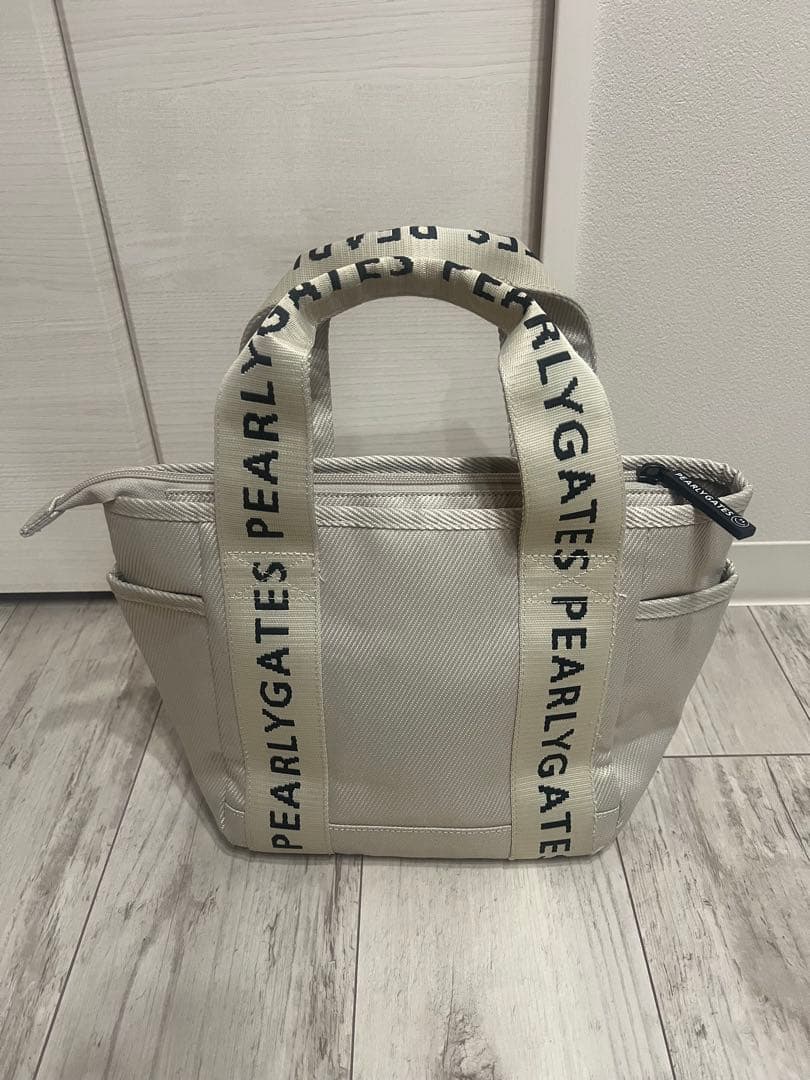 PEARLY GATES カートバックベージュ