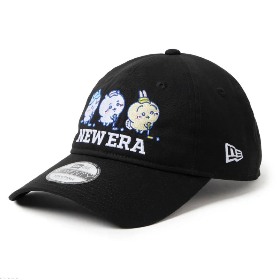 ちいかわ ニューエラ ゴルフ S/M オンライン完売品 9TWENTY ブラック
