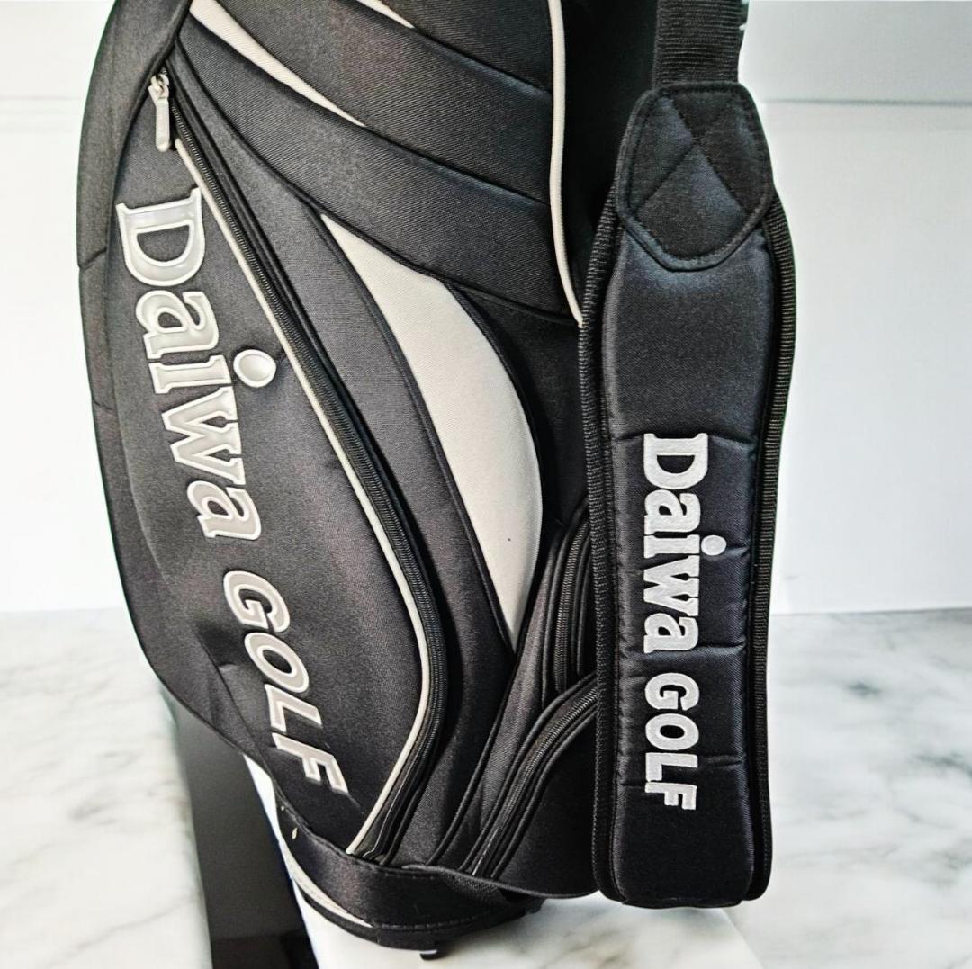sorara♡ プ送料無料/Daiwa GOLF ブラックキャディバッグ