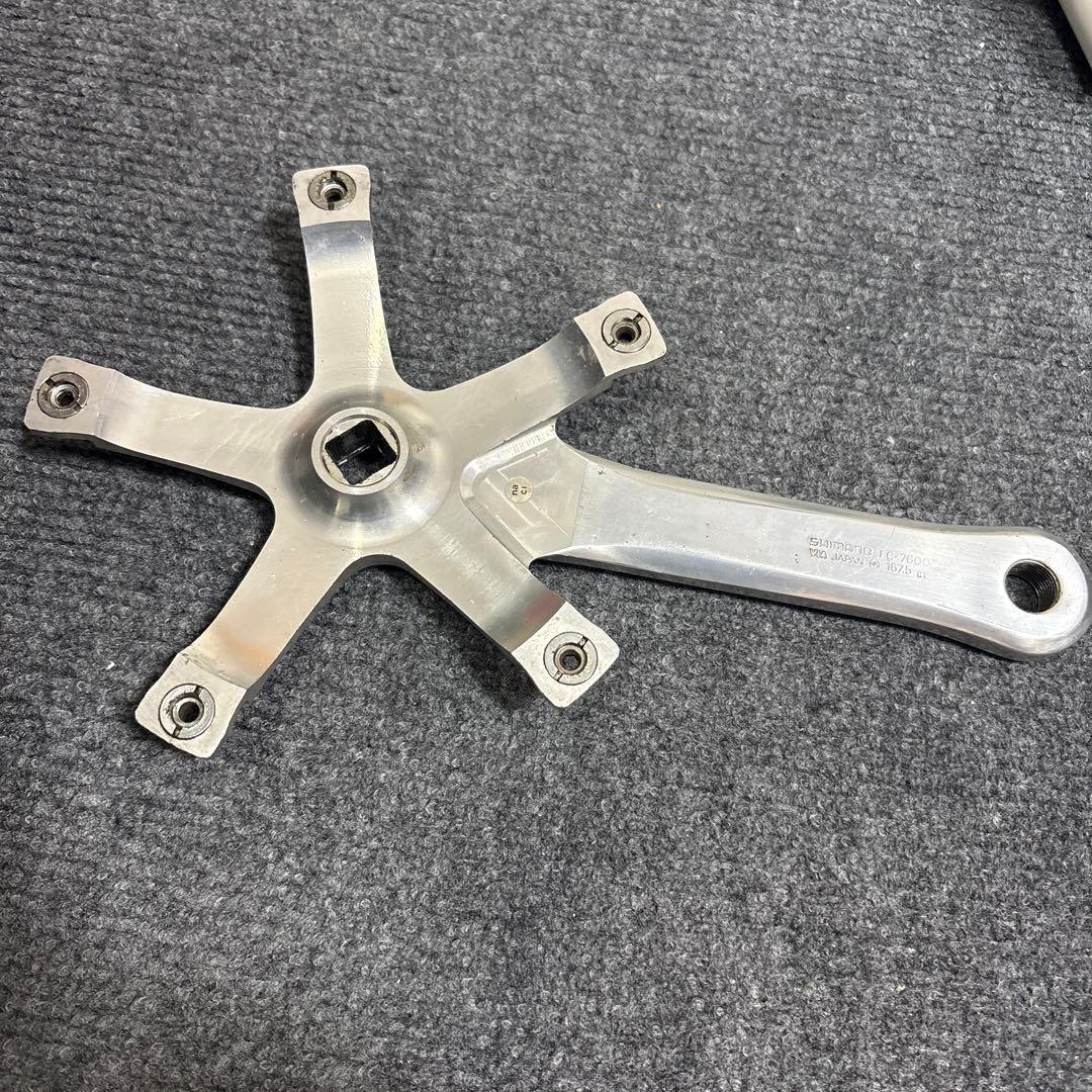 NJS シマノ デュラエース クランク FC-7600 167.5mm