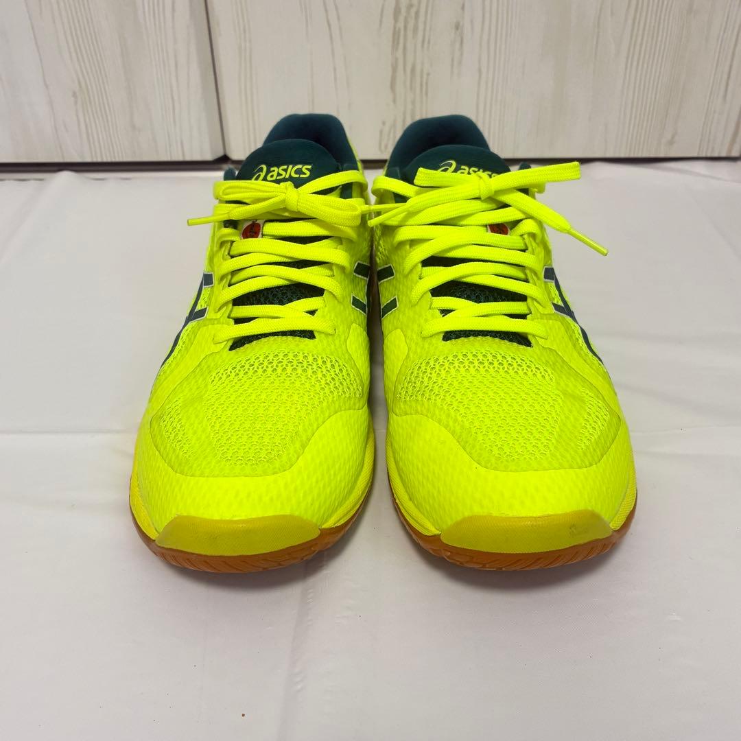 【美品】asics ローテジャパンライトFF 28cm イエロー バレーシューズ