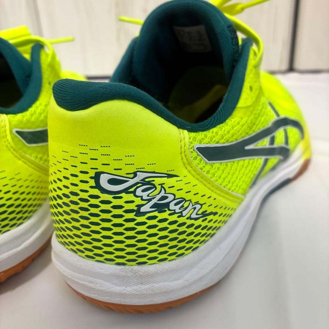 【美品】asics ローテジャパンライトFF 28cm イエロー バレーシューズ