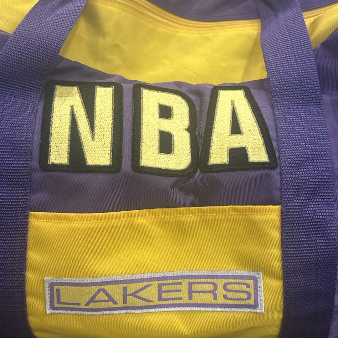本日発送 NBA LAKERS レイカーズ　ボストンバッグ vintage