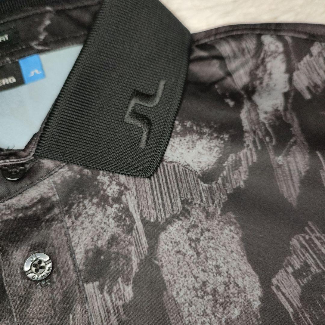 美品 J.LINDEBERG size M ゴルフウェア ポロシャツ 総柄