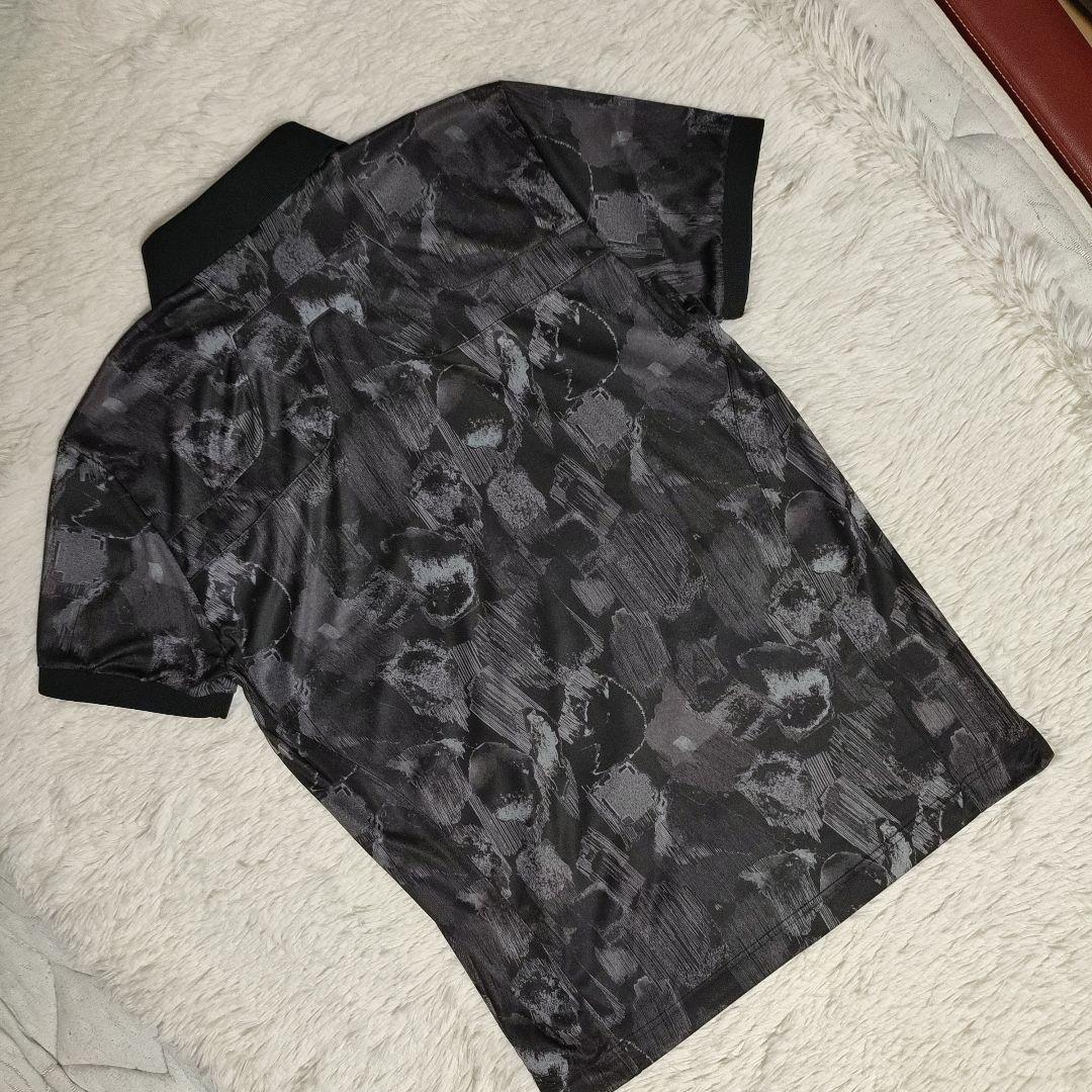 美品 J.LINDEBERG size M ゴルフウェア ポロシャツ 総柄