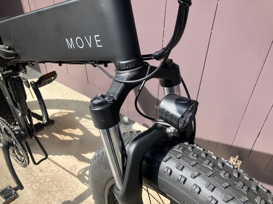 MOVE 電動アシスト自転車 ファットタイヤ