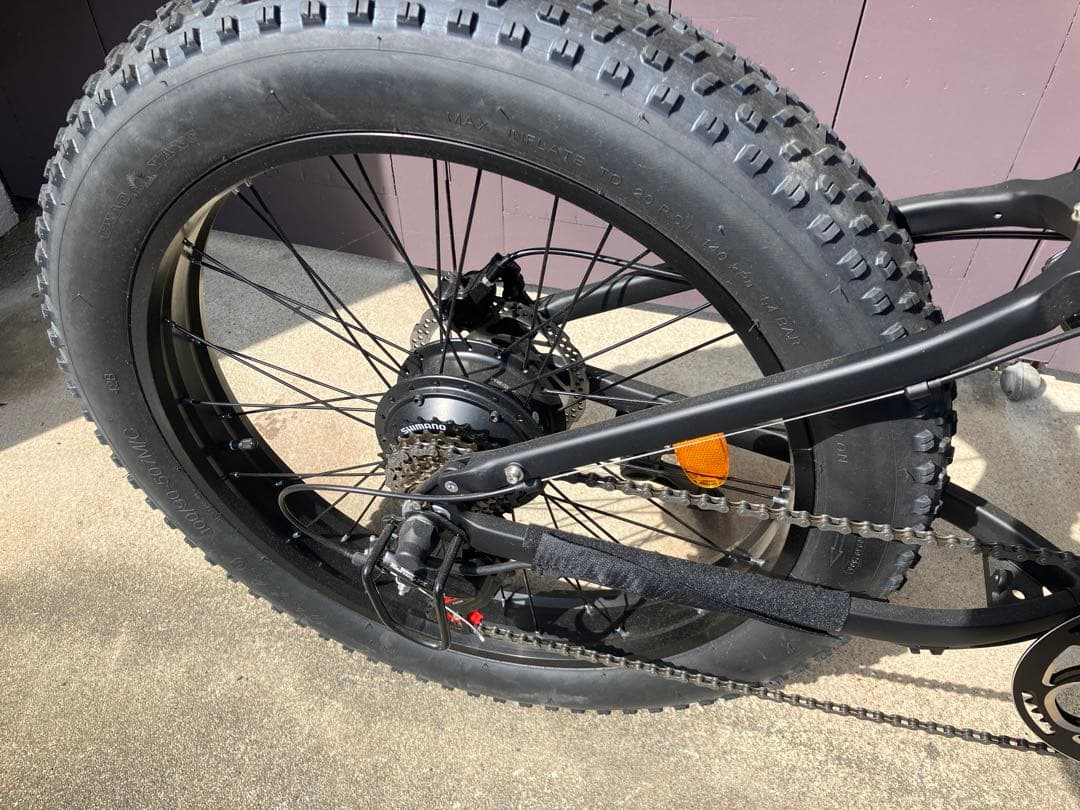 MOVE 電動アシスト自転車 ファットタイヤ