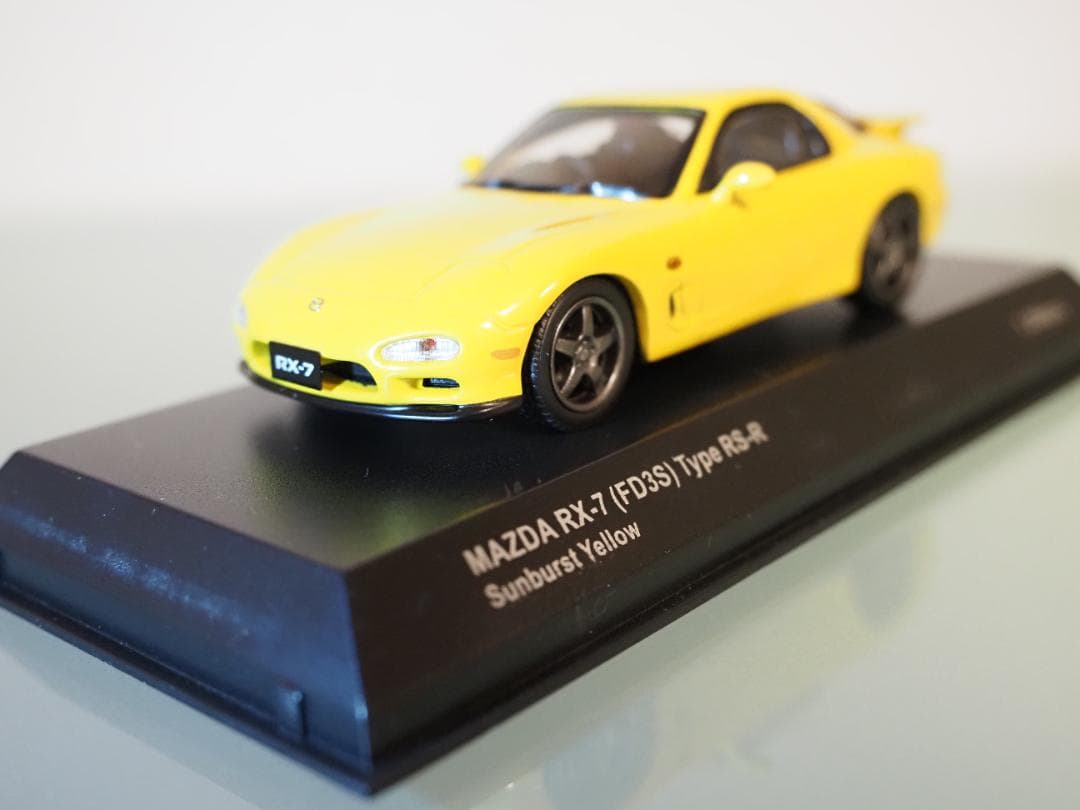 【限定1200台】京商 1/43 マツダ RX-7 FD3S RS-R イエロー