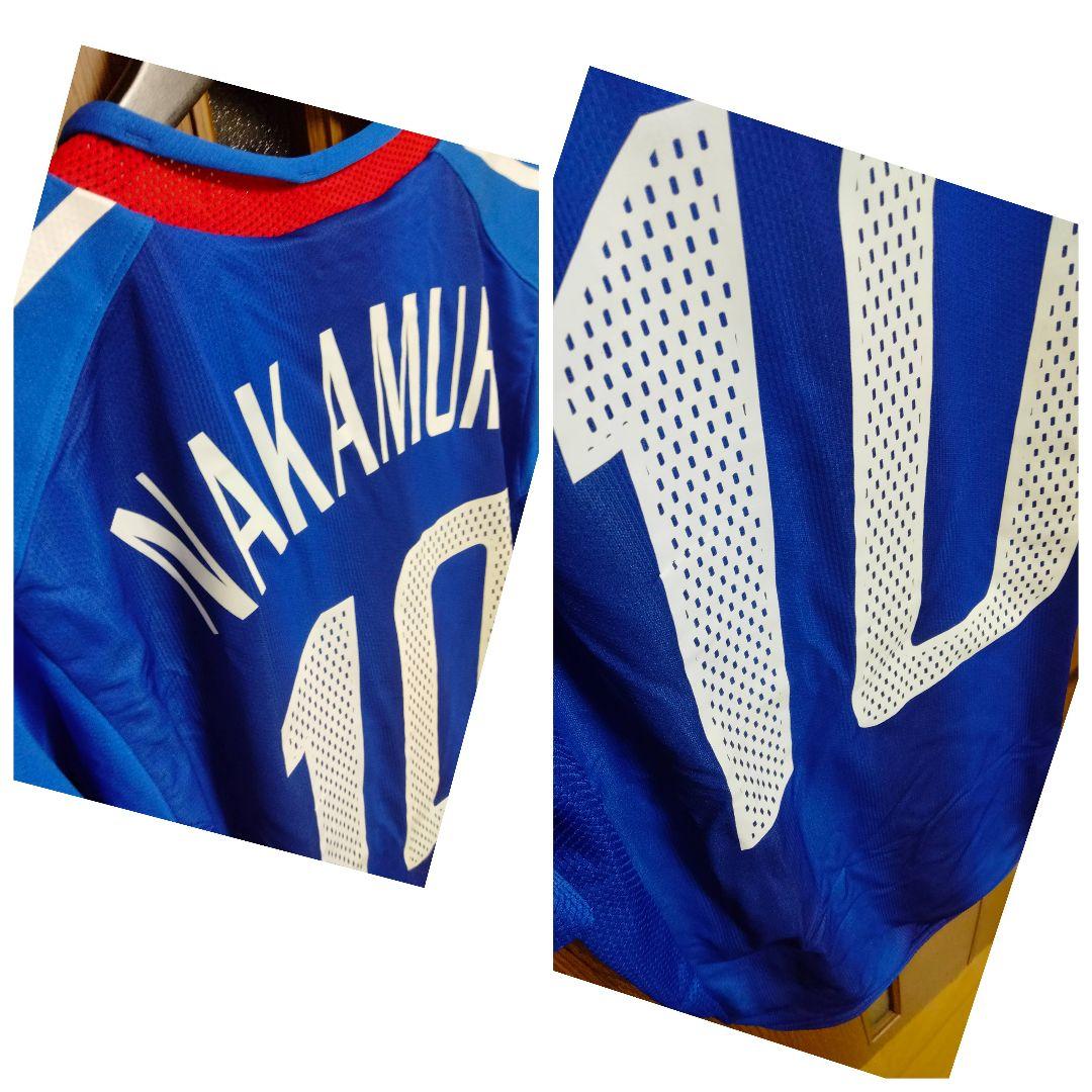 アディダス 日本代表 中村俊輔 オーセンティックユニフォーム 04/05ホームM