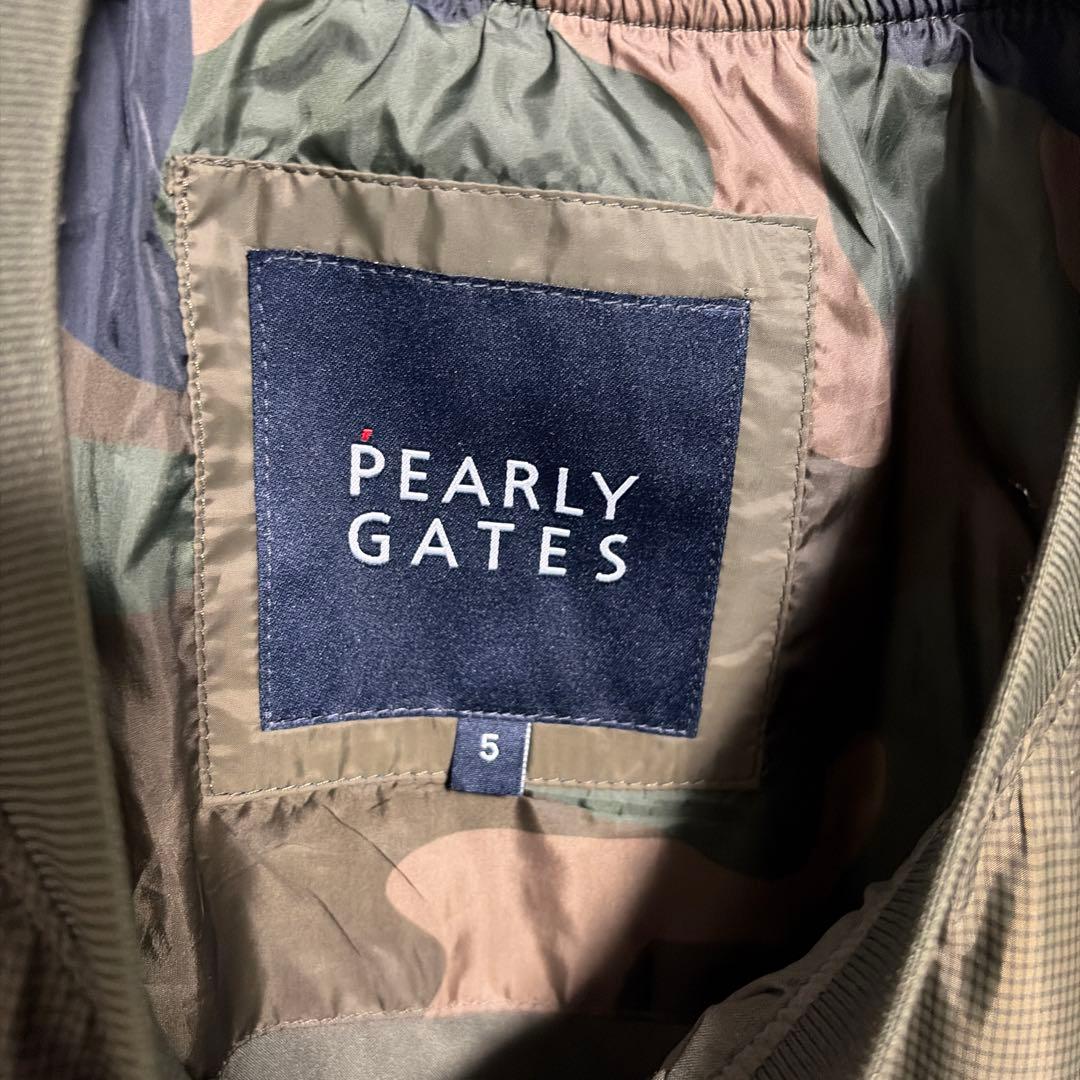 PEARLY GATES パーリーゲーツ　スニード　オリーブ　メンズ