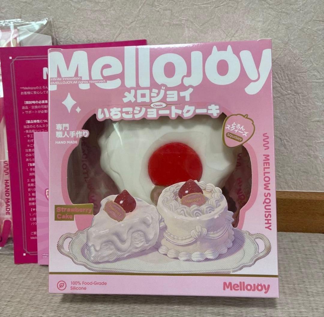 【未開封】Mellojoy メロジョイいちごショートケーキ スライス