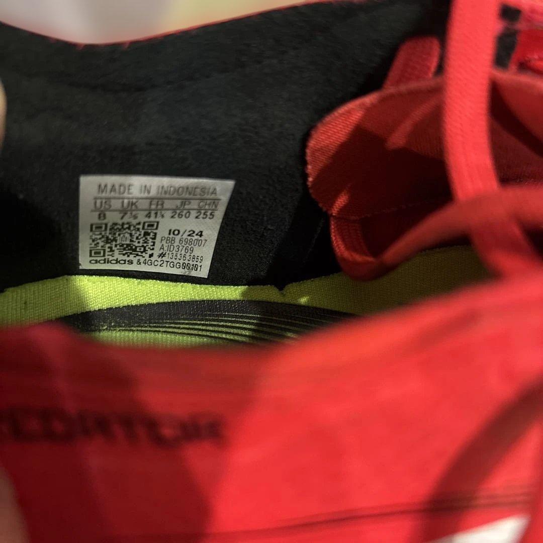 adidas Predator league tf レッド シューズ