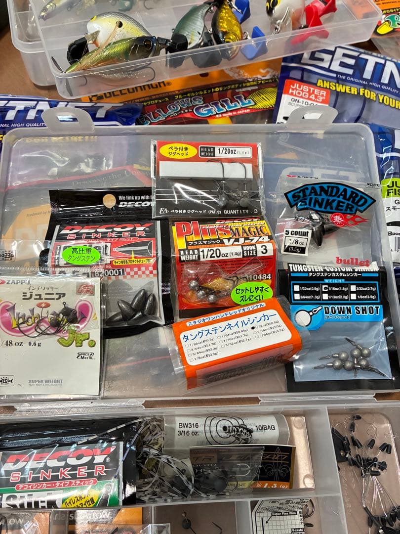 バス釣り 引退セット ハードルアー ソフトルアー ベイト スピニング まとめ売り
