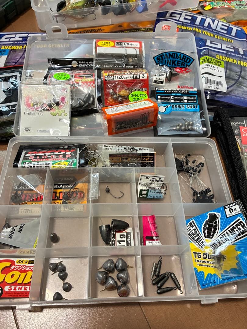 バス釣り 引退セット ハードルアー ソフトルアー ベイト スピニング まとめ売り