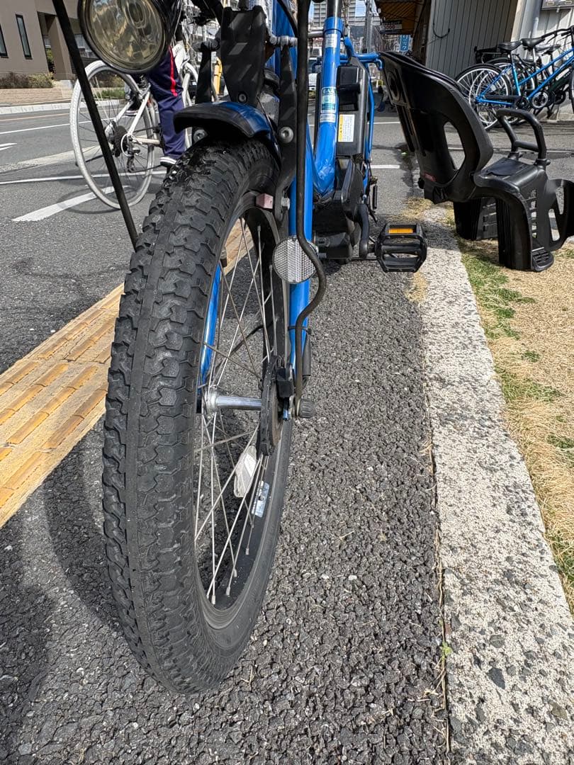 中古20㌅YAMAHA電動アシスト自転車　12.3Ah 大阪　068
