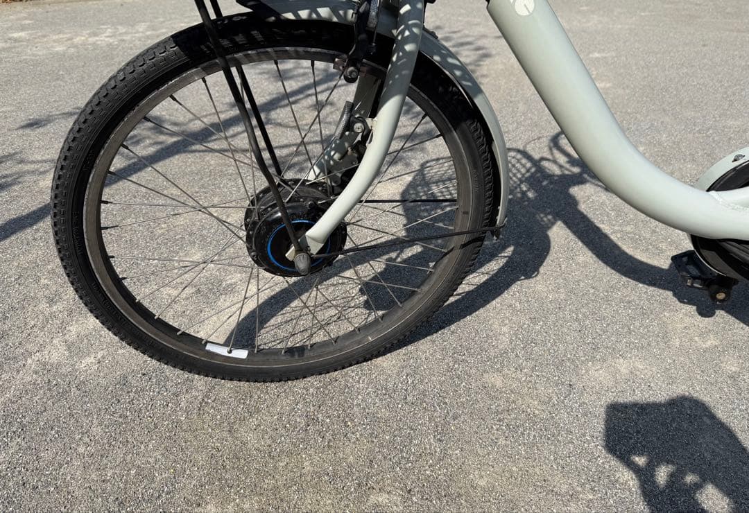 戸田市　引取限定　電動アシスト自転車　ビッケモブdd bikke MOB