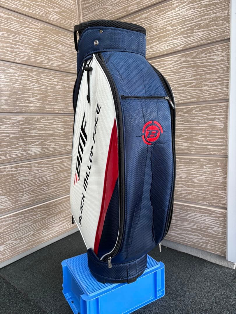 P*h様 中古軽量キャディバッグ　９型　 BMF*BLACK MILLED FA