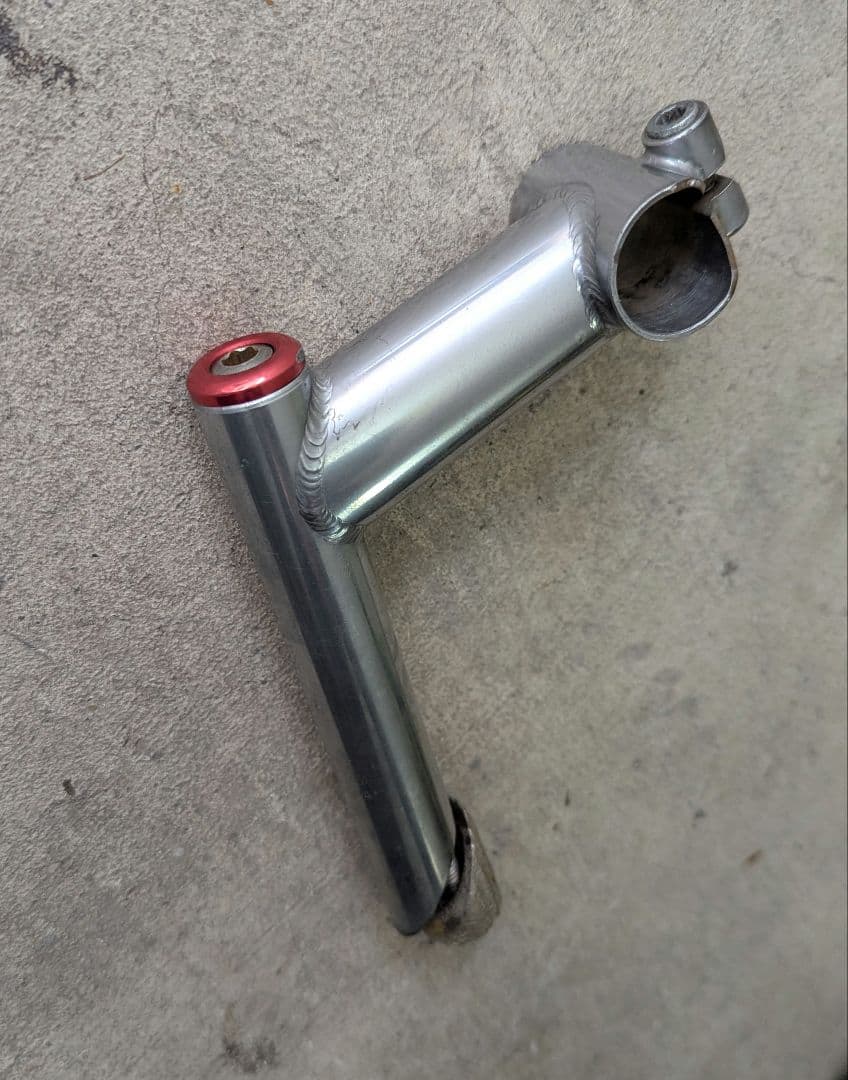 日東 nitto 1インチ スレッドステム 25.4 80mm クロモリ