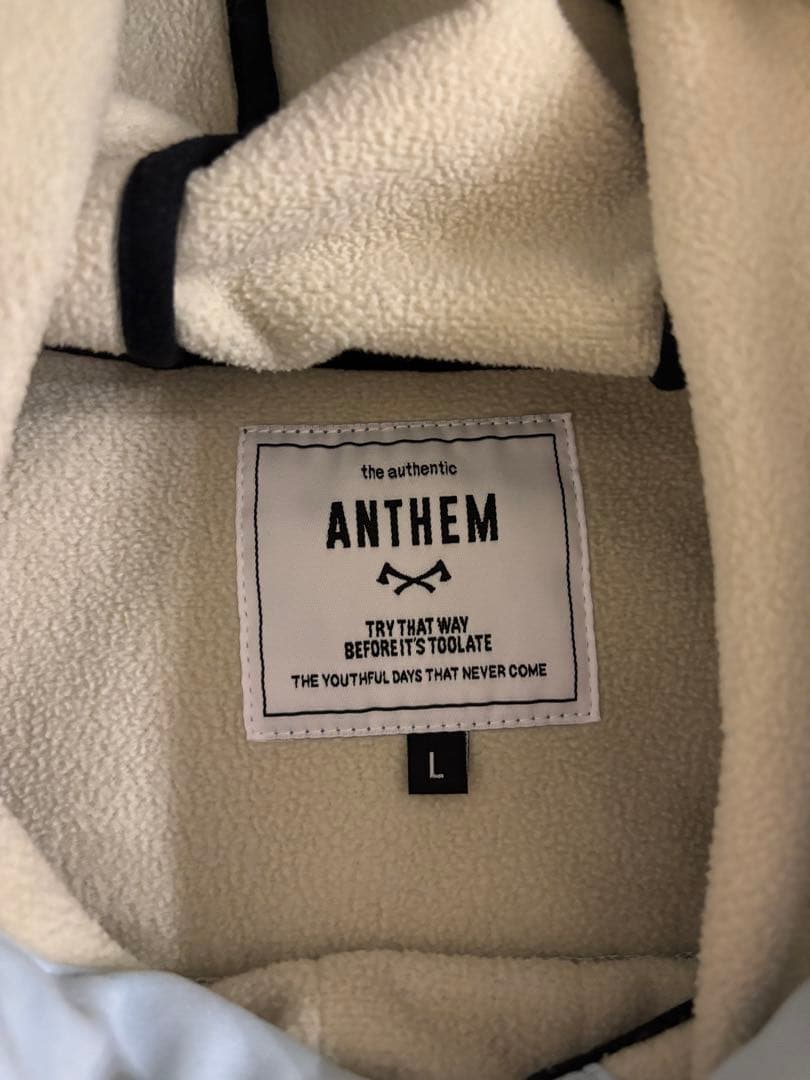 美品 ANTHEM アンセム スノーボードウェア L 上下セット