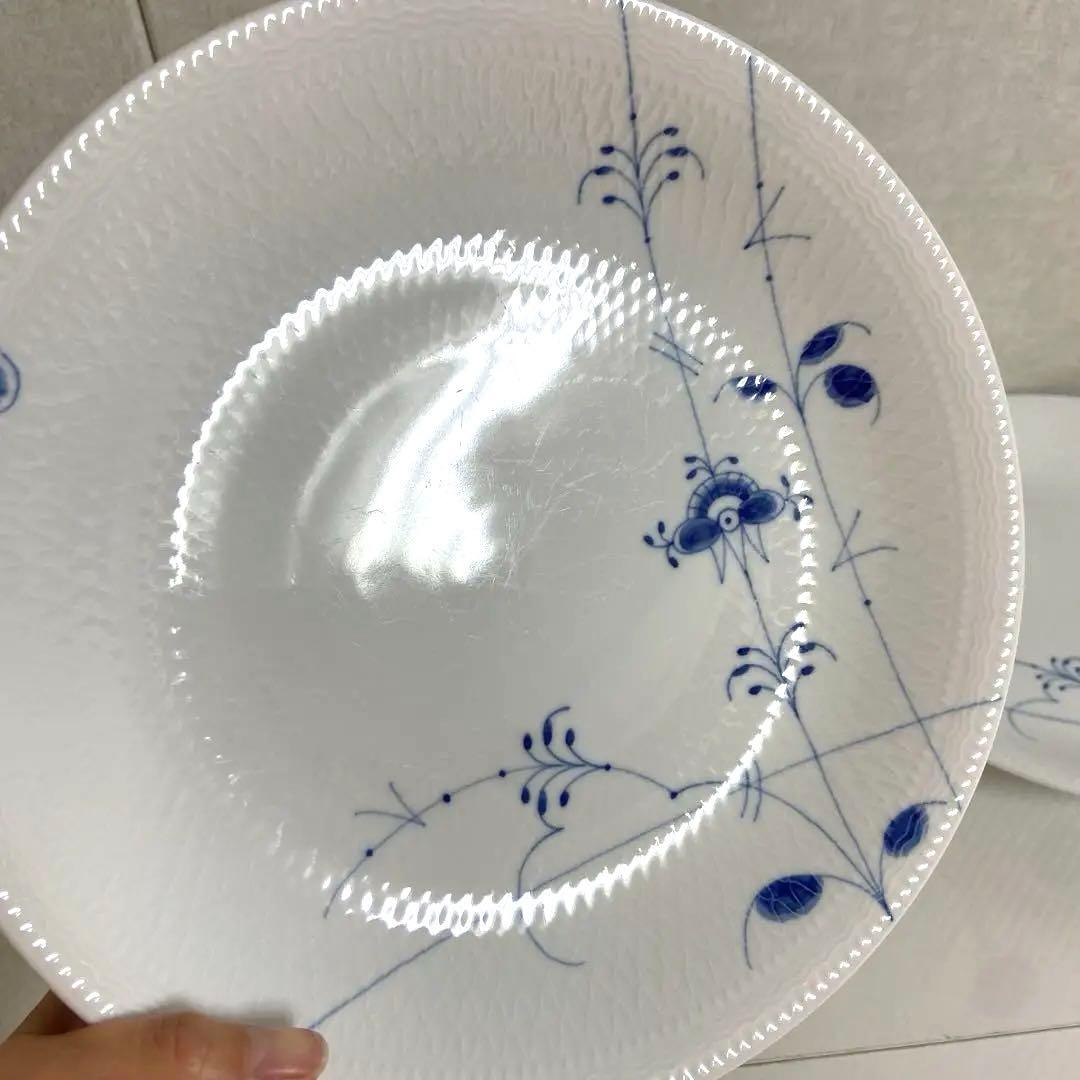 ロイヤルコペンハーゲン⭐️ブルーパルメッテ プレート 2枚セット26cm