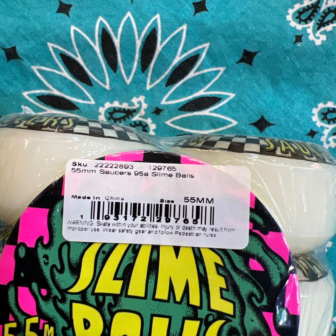 SLIME BALLS 55MM 95A スケボーウィール定価¥7,040