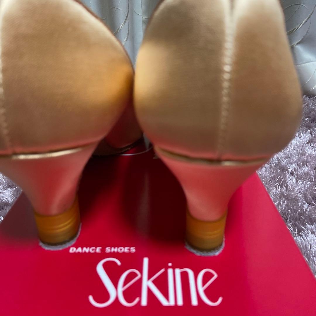 Sekine ゴールド ポインテッドトゥ 23