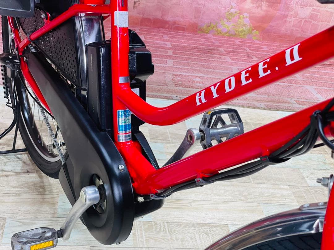K2104 電動自転車ブリヂストン子供乗せ 26インチ HYDEE 8.7Ah