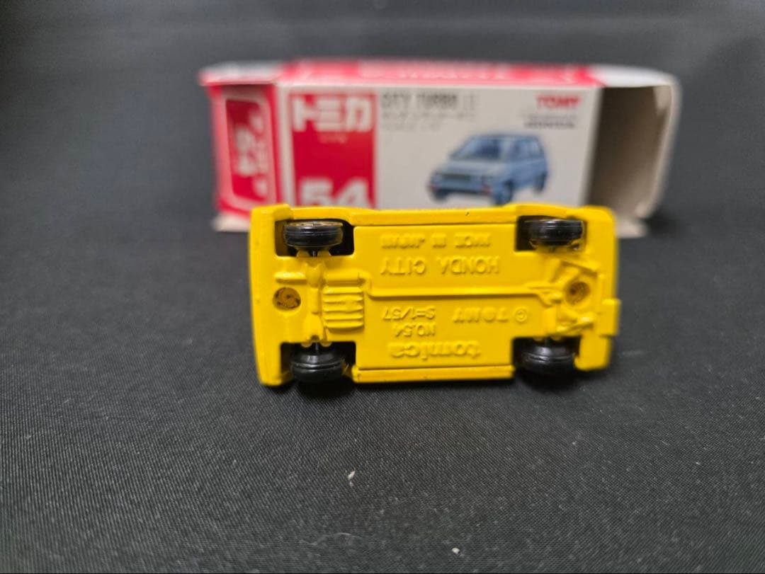 トミカ赤箱54 ホンダシティターボⅡ(日本製)小田急レア