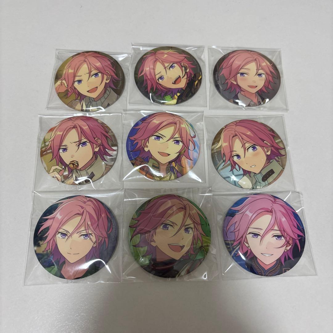 はな　あんスタ　桜河こはく　缶バッジ
