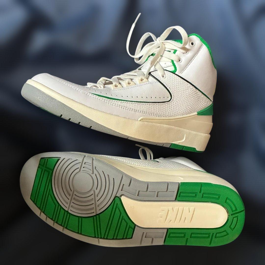 NIKE AIR JORDAN 2 RETRO ホワイト/グリーン