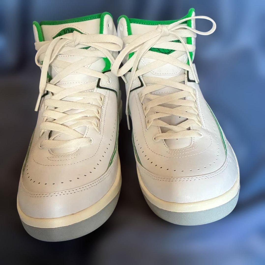 NIKE AIR JORDAN 2 RETRO ホワイト/グリーン