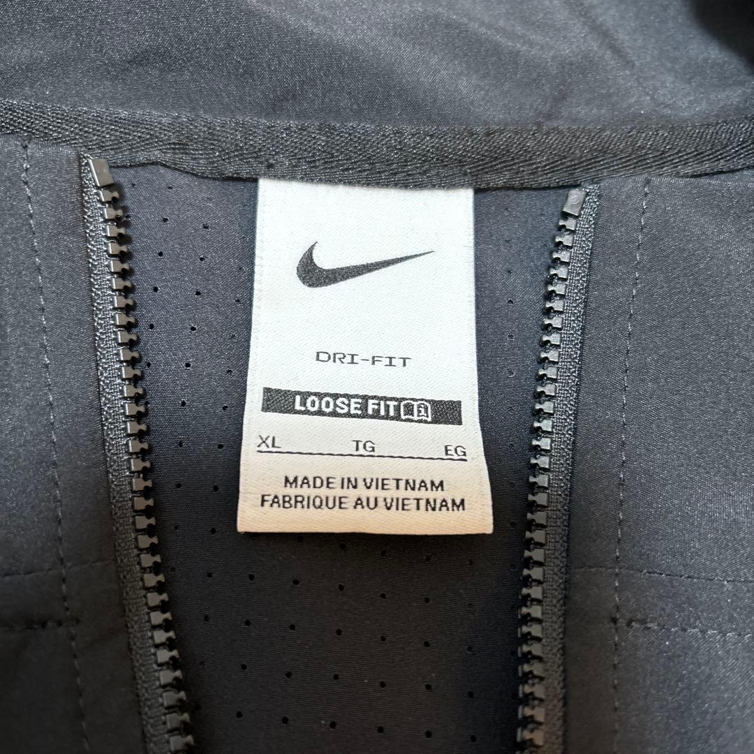 NIKE GOLF ハーフジップシャツ DRI FIT 黒 XL