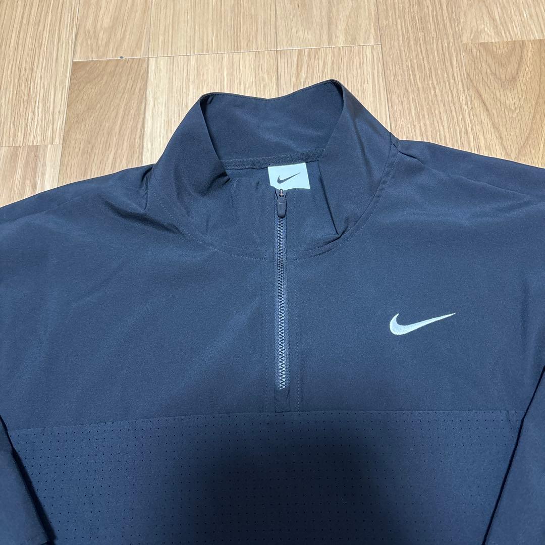 NIKE GOLF ハーフジップシャツ DRI FIT 黒 XL