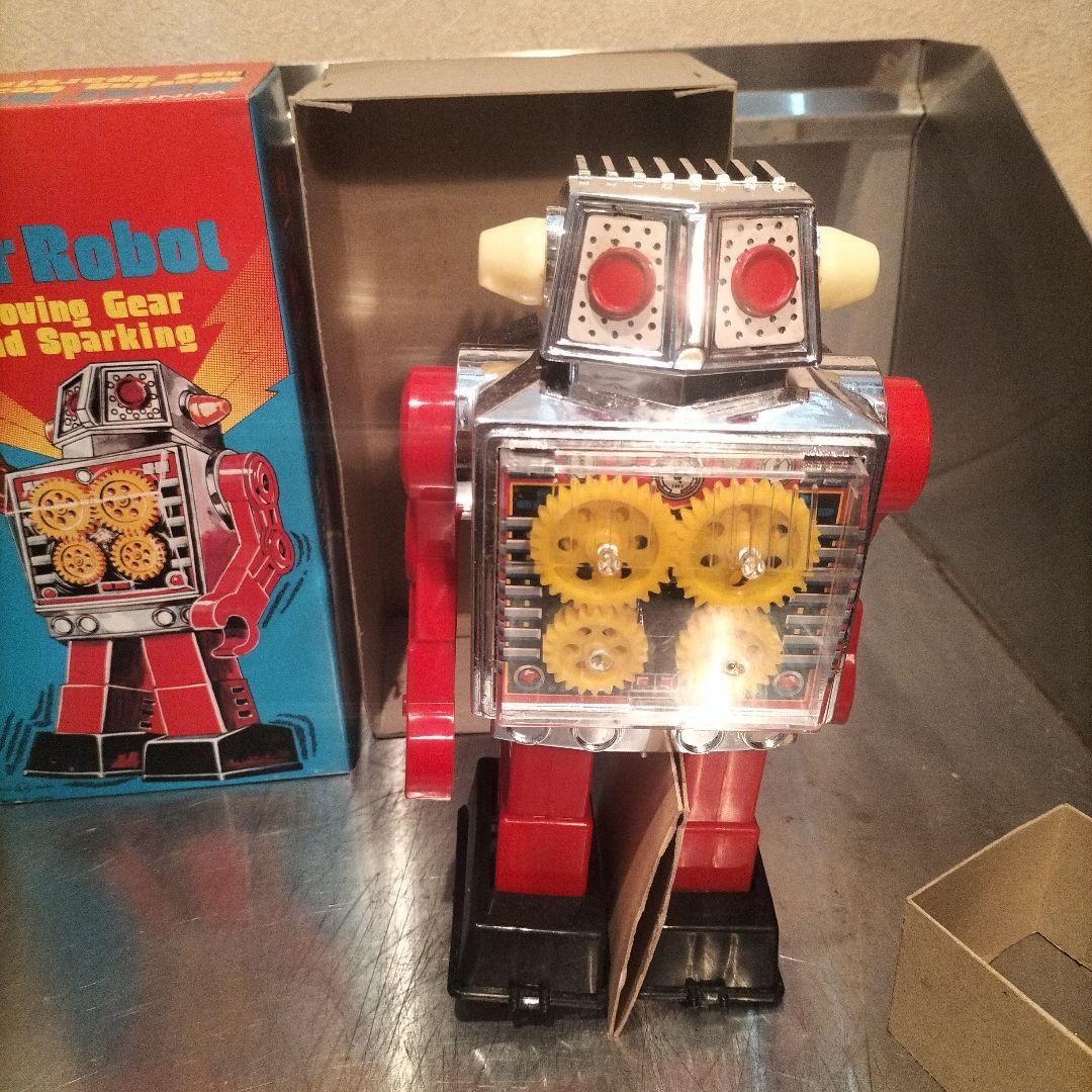 Gear Robot 動くギアとスパークリング機能