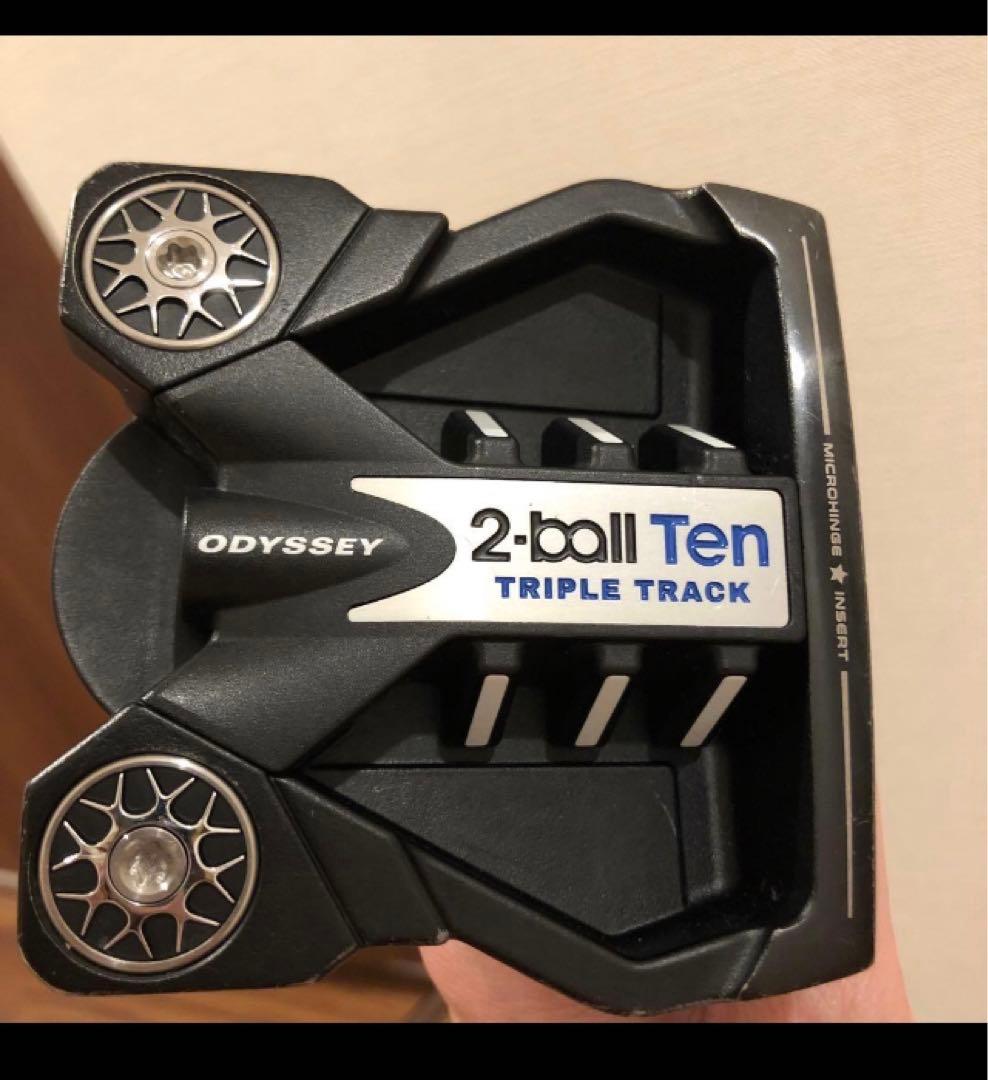 ODYSSEY 2-ball Ten パター ヘッドカバー付き