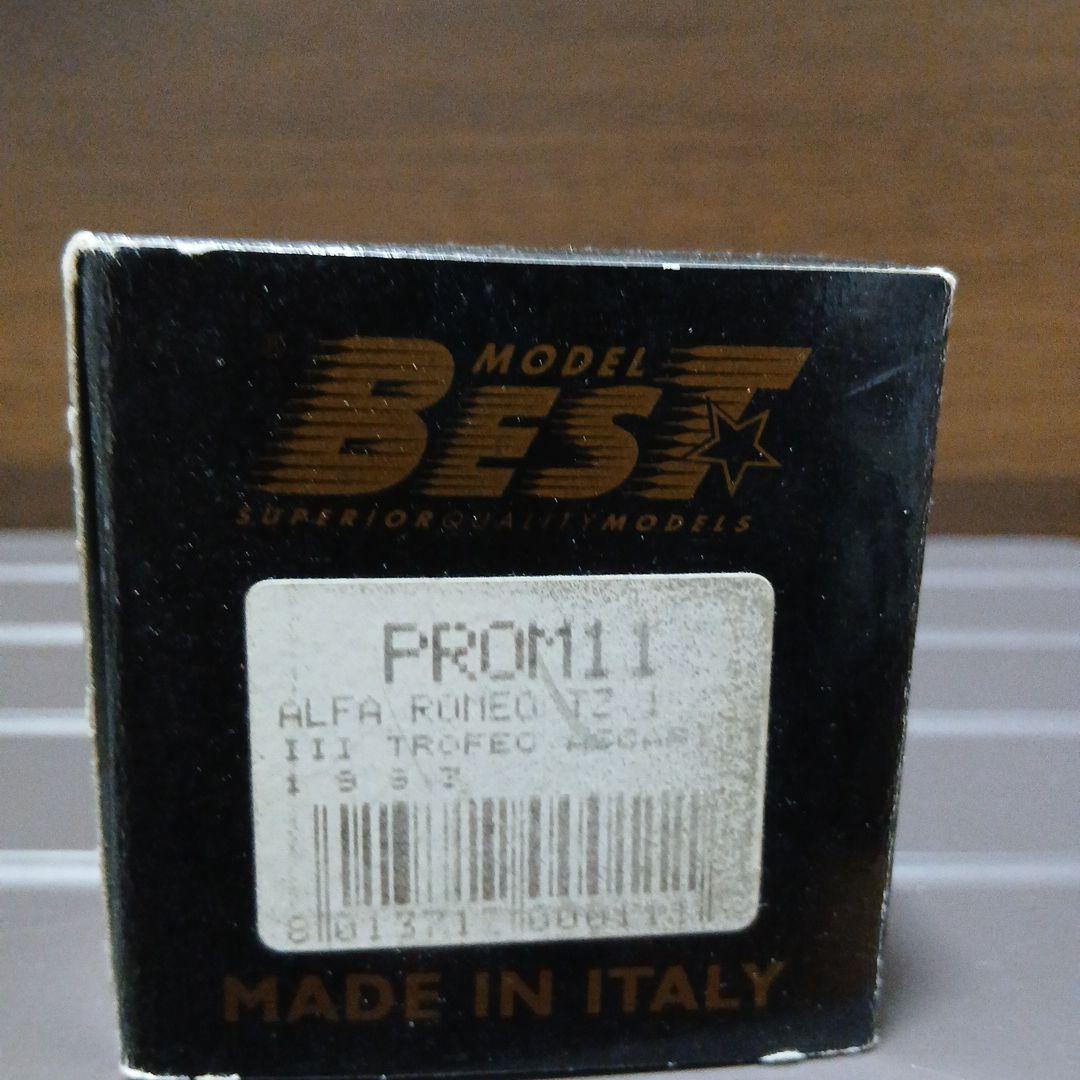 ミニカー BEST Alfa Romeo TZ1 Trofeo Ascari 1/43